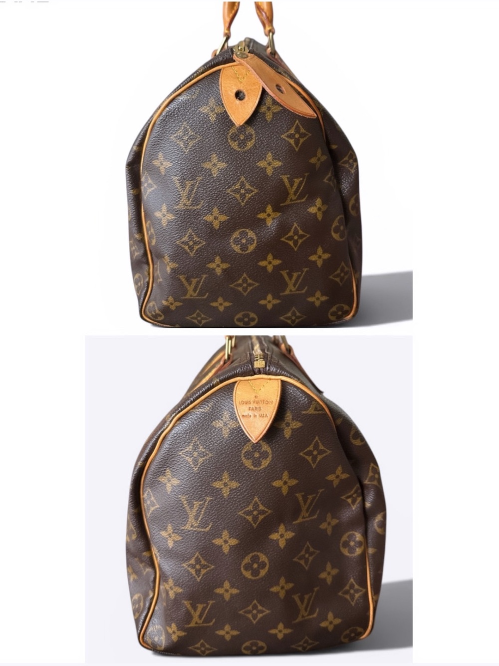 Authentic Louis Vuitton Monogram Speedy 35 Satchel Boston Bag - Classic LV - Picture 4 of 11